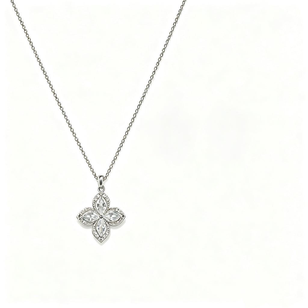 Full Diamond Lucky Four-Leaf Clover Set
