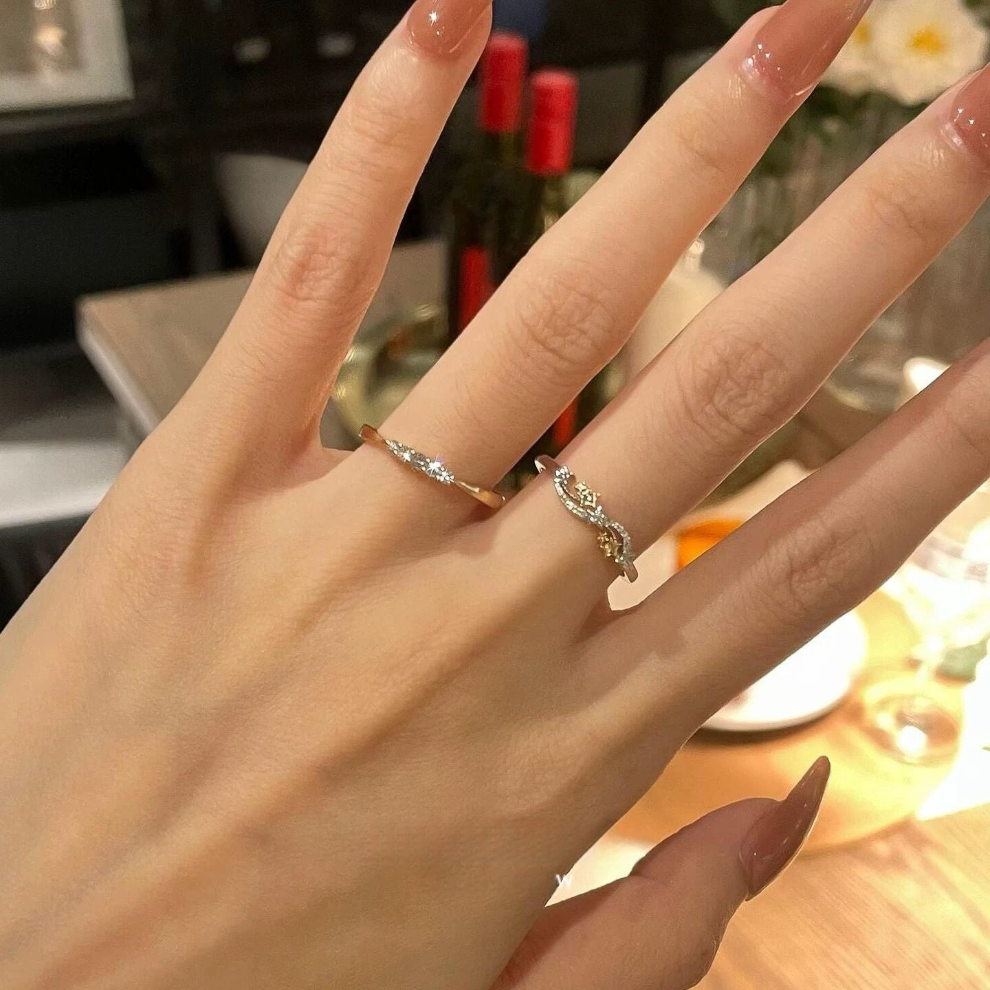 Gold Star Ring