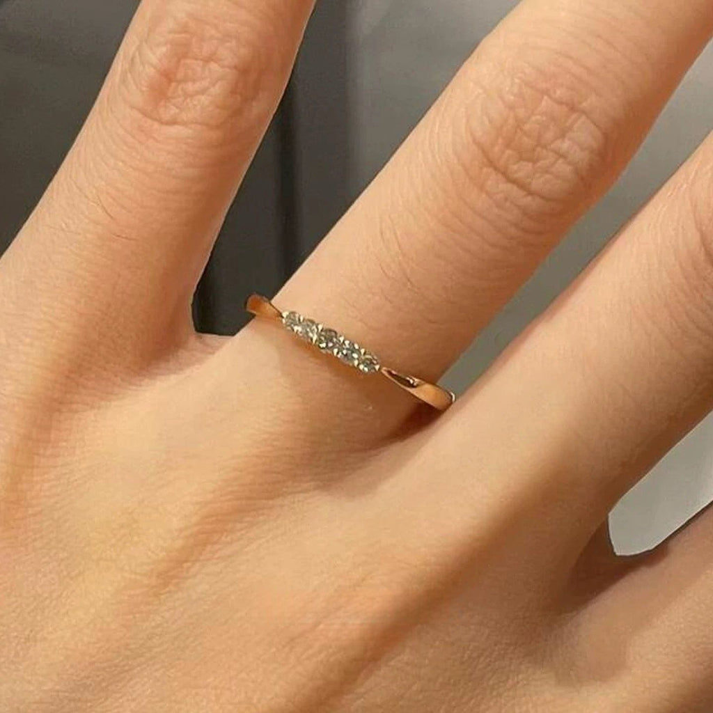 Gold Star Ring