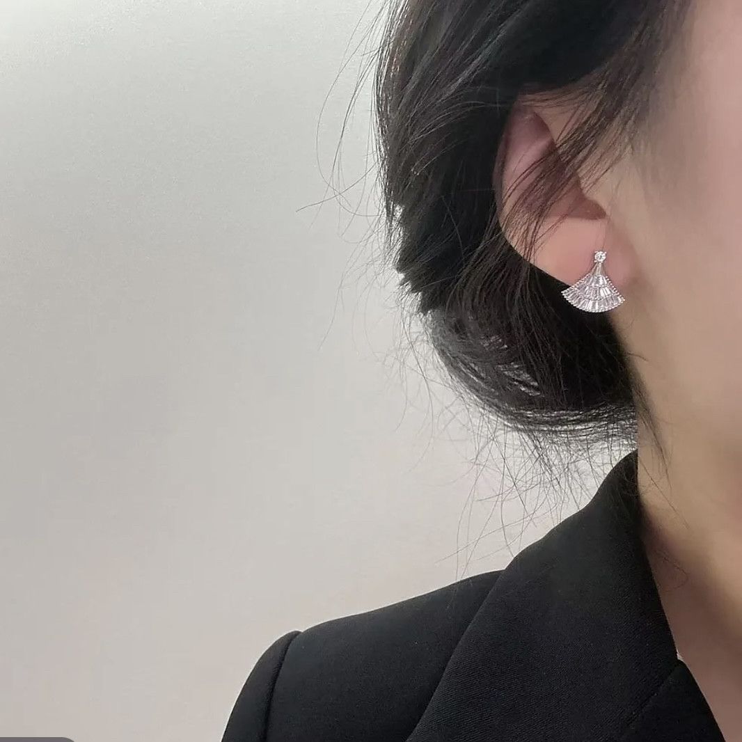 Starry Sky Fan Earrings