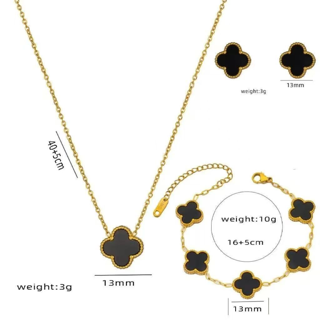 Classic Four-Leaf Clover Set