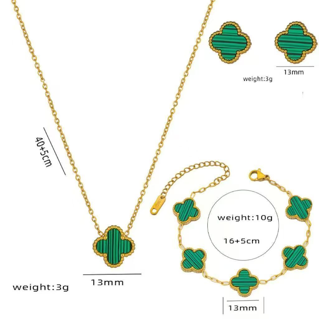 Classic Four-Leaf Clover Set
