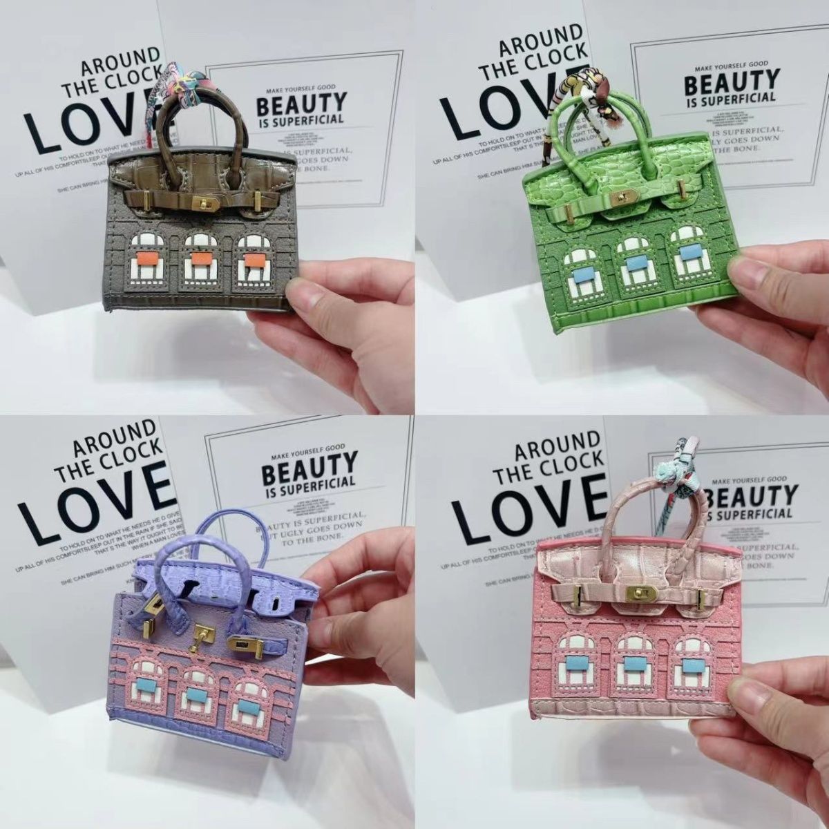 Mini house pendant bag