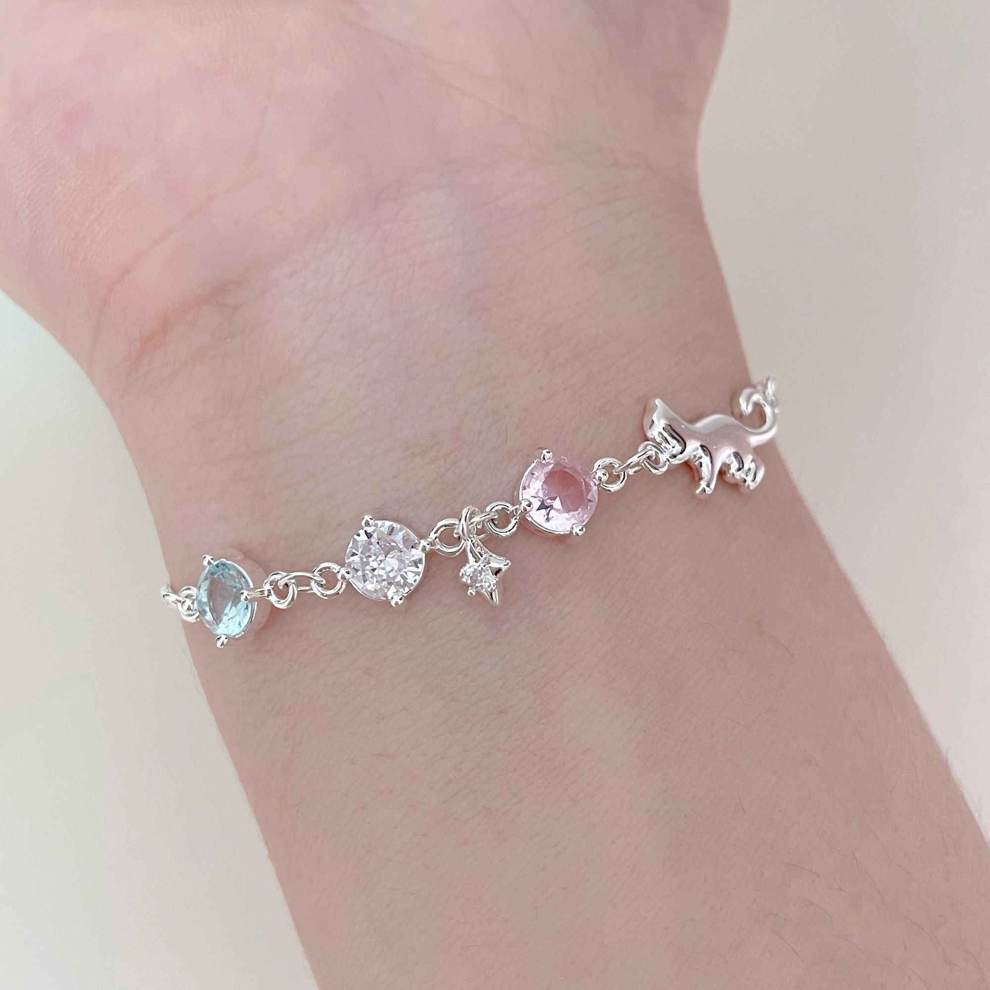 Adorable Kitten Adjustable Bracelet